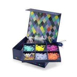 Moulin Roty - Smykkeperler i kuffert - Flade - Les comètes filantes
