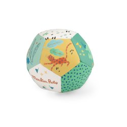Moulin Roty - Blød bold 10 cm - La forêt Mawa