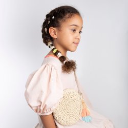 Mimi &amp; Lula - Skuldertaske med kvast - Bora Bora