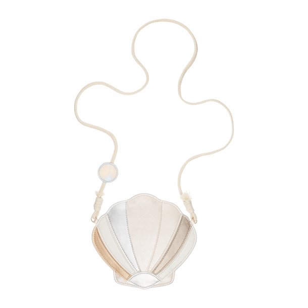 Mimi &amp; Lula - Skuldertaske - Muslingeskal - Shimmer