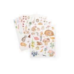 Moulin Roty - Malebog med 230 klisterm&#230;rker - Les Rosalies