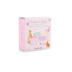 Moulin Roty - Fingermaling 4x100g - Les Rosalies