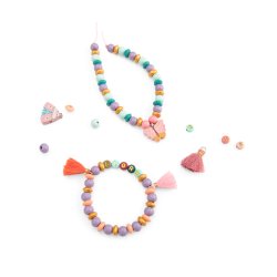 Moulin Roty - Smykkeperler i kuffert - Træ - Les Rosalies