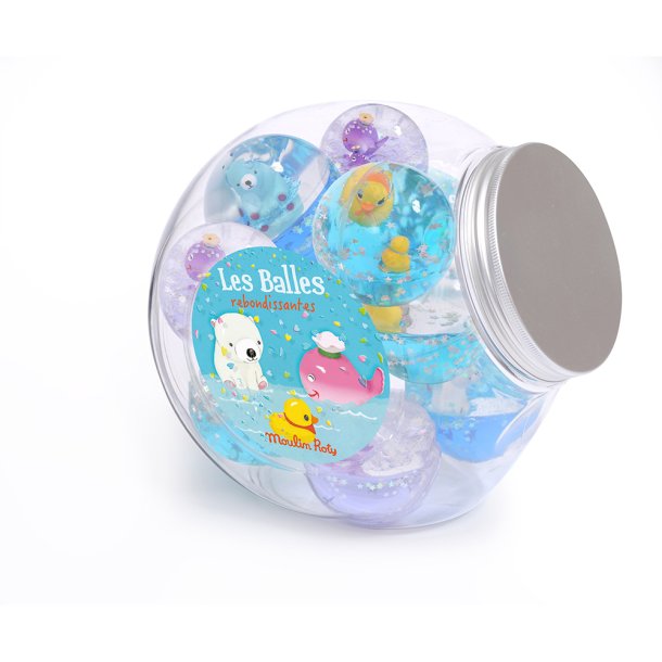 Moulin Roty - Hoppebold med glimmer og dyr