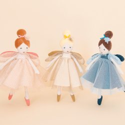 Moulin Roty - Fransk dukke - Lille gylden fe