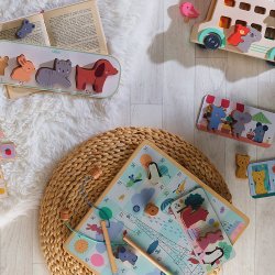 Vilac - 4 spil for de mindste