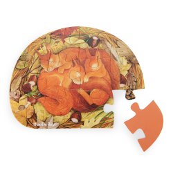 Moulin Roty - Puslespil 4x12 brk - Le jardinier