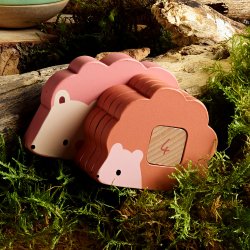 Vilac - Pusleklodser 20 dele - Dyreunger