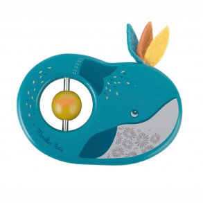 Moulin Roty - Rangle i træ - Hval