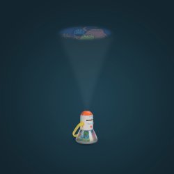 Moulin Roty - Projektor - Fort&#230;l en historie - Les Schmouks