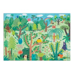 Moulin Roty - Puslespil 48 brk - Den fantastiske verden - Les Schmouks