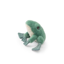 Moulin Roty - Tøjdyr - Frø 14 cm - Tout autour du monde