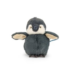 Moulin Roty - Tøjdyr - Baby pingvin 18 cm - Tout autour du monde