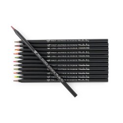 Moulin Roty - Farveblyanter 12 stk - Flerfarvede - Tout autour du monde