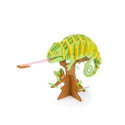 Moulin Roty - 3D puslespil - Kamæleon - Tout autour du monde