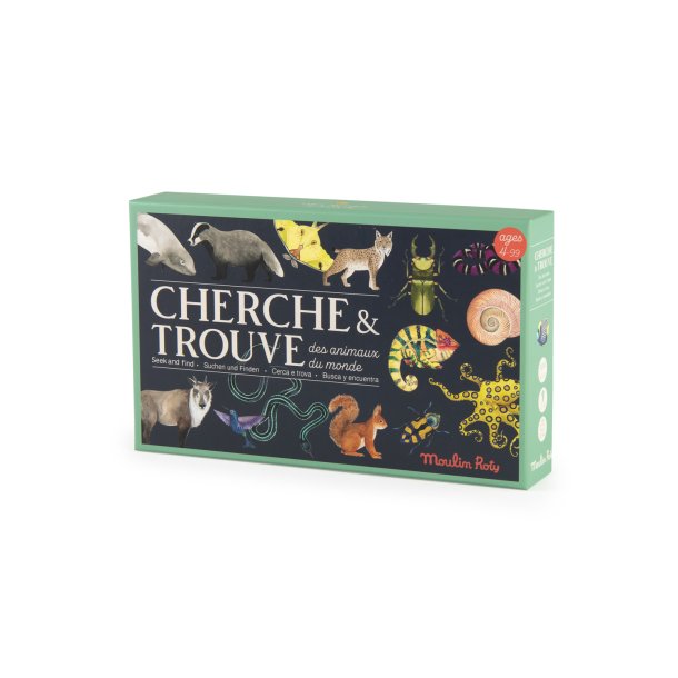 Moulin Roty - Spil - S&#248;g &amp; Find - Tout autour du monde