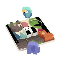 Vilac - Puslespil 5 brk lyd - Jungle af Andy Westface