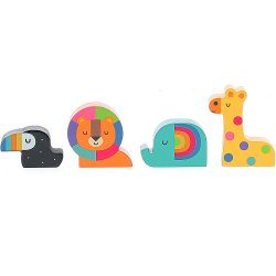 Vilac - Tog med dyr af Andy Westface