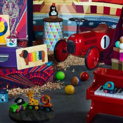 Vilac - Tog med dyr af Andy Westface