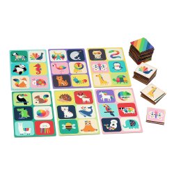 Vilac - Spil - Billedlotteri - Dyr af Andy Westface