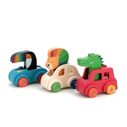 Vilac - Dyttende bil - Krokodille