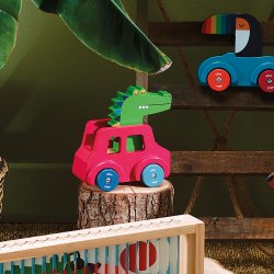 Vilac - Dyttende bil - Krokodille