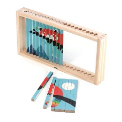 Vilac - Agamografisk puslespil 20 brk - Dyr