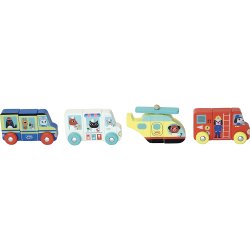 Vilac - Magnetiske Lastbiler