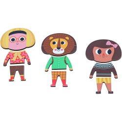 Vilac - Puslespil 6x3 brk - Jade af Ingela P Arrhenius