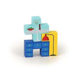 Vilac - Logikspil 19 brk - Flyttevogn