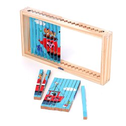 Vilac - Agamografisk puslespil 20 brk - Transport