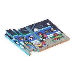 Vilac - Agamografisk puslespil 20 brk - Transport