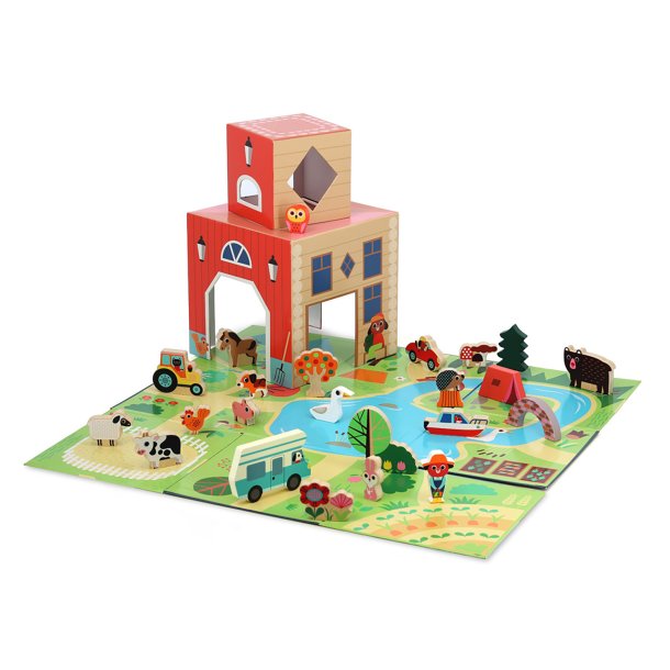 Vilac - Fold-ud legesæt - På landet