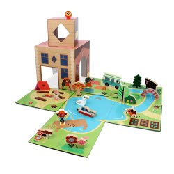 Vilac - Fold-ud legesæt - På landet