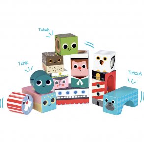 Vilac - Træklodser m. lyd - Havet