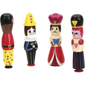 Vilac - Magnetisk legesæt - Konger & Dronninger