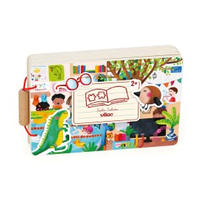 Vilac - Puslespilbog 52 brk - Aktiviteter