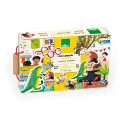 Vilac - Puslespilbog 52 brk - Aktiviteter