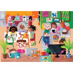 Vilac - Puslespilbog 52 brk - Aktiviteter