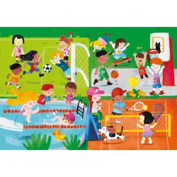 Vilac - Puslespilbog 52 brk - Aktiviteter