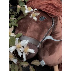 By Astrup - K&#230;phest med rygs&#230;k - Kort pind - Brun