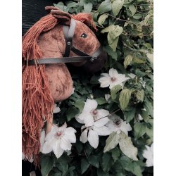 By Astrup - K&#230;phest med rygs&#230;k - Kort pind - Brun