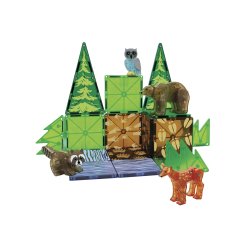 Magna-Tiles - Skovdyr 25 stk