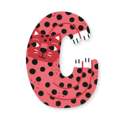 Vilac - Michelle Carlslund - Tr&#230;bogstav C