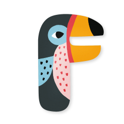 Vilac - Michelle Carlslund - Tr&#230;bogstav F