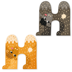 Vilac - Michelle Carlslund - Tr&#230;bogstav H