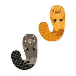 Vilac - Michelle Carlslund - Tr&#230;bogstav J