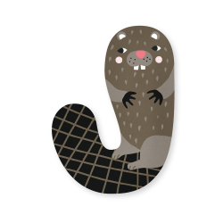 Vilac - Michelle Carlslund - Tr&#230;bogstav J