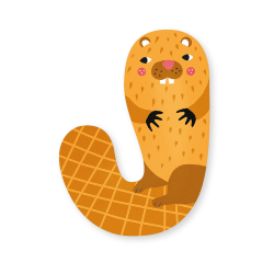 Vilac - Michelle Carlslund - Tr&#230;bogstav J