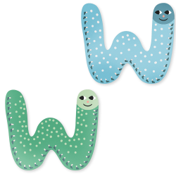 Vilac - Michelle Carlslund - Tr&#230;bogstav W